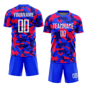 เสื้อกีฬาแห้งเร็วสำหรับผู้ชายและผู้หญิง พร้อมปักชื่อตามสั่ง ตัดเย็บอัตโนมัติ รับผลิตแบบ OEM พิมพ์โลโก้ตามสั่ง ชุดฟุตบอลคุณภาพสูง - Product Image 4