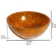 Resin Salad Bowl Eco-Friendly Dishwasher <b>Safe</b> Vibrant Color Handcrafted Decorative Piece for Dining Modern Kitchenware Tableware - Product Image 4