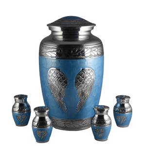 High Quality Custom Engraved American Style Aluminium Cremation Urns Enamel Finished <b>Keepsake</b> Adult <b>Pet</b> <b>Ashes</b> Funeral Supplies - Product Image 4