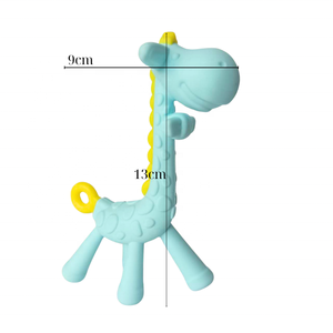 Silicona Jirafa Bebé Mordedor Juguete Flexible Dentición Juguete - Product Image 6