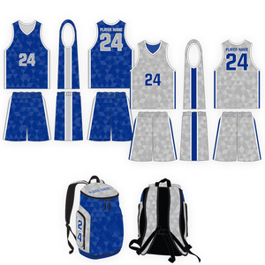 Unisex Basketball Uniforms <b>Athletic</b> Fit 100% Polyester Printed Offering Comfort Durability Professional Style Heat-Transfer - Product Image 2