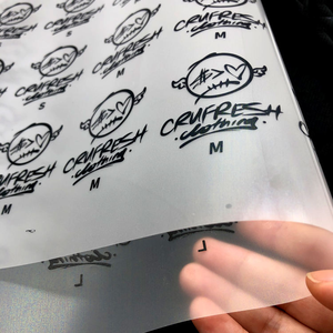 ป้ายคอเสื้อยืดแบบไม่มีป้าย พร้อมป้ายขนาด ติดด้วยความร้อน แบบรีดร้อน สำหรับเสื้อผ้าและเสื้อยืด - Product Image 4