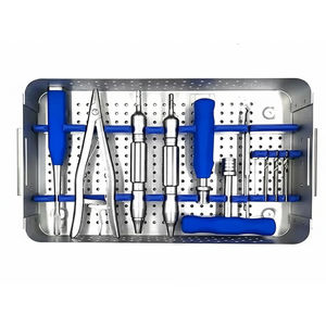 Juego de 49 Piezas para Extracción de Tornillos Rotos, Instrumentos Ortopédicos Quirúrgicos de la Mejor Calidad - Product Image 1