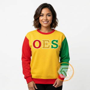 GREEK TREASURES GT-1618 Sudadera de Invierno Personalizada de Alta Calidad para Mujer, Bordada con la Estrella del Este, de Algodón y Felpa - Product Image 4
