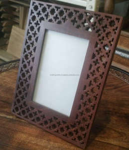 Cadre photo moderne écologique en MDF avec incrustation d'agate élégante, fait à la main, logo personnalisable, taille personnalisée, de haute qualité, pour table - Product Image 6