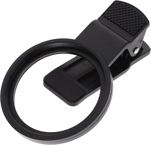 52mm Clip-on CPL Phone Camera Lens Filter Kit, Circular Polarizer Polarizing Filter for iPhone 17 16 15 14 13 12 11