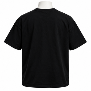 <b>Mens</b> <b>Black</b> Regular Fit 100% Cotton Graphic T-<b>Shirt</b> Silver Skull Print Front Logo <b>Short</b> <b>Sleeve</b> Casual Streetwear Unisex - Product Image 2