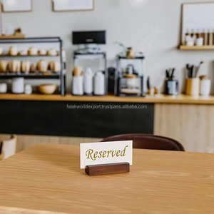 Porte-cartes de visite décoratif en bois de sève d'arbre écologique de qualité supérieure pour événements et fêtes - Product Image 1