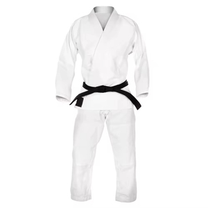 Uniforme de Karate Profesional de Algodón Transpirable, Logotipo Personalizado, Venta al Por Mayor, OEM, Trajes de Artes Marciales para Entrenamiento, Hombres y Mujeres - Product Image 1