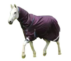 Alfombras de caballo personalizadas económicas para invierno con sábanas impermeables de 100 por ciento de poliéster para uso ecuestre al aire libre - Product Image 1