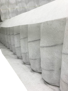 Matelas à ressorts ensachés indépendants 3 zones, avec bords renforcés, pour hôtels – Vente en gros usine - Product Image 4