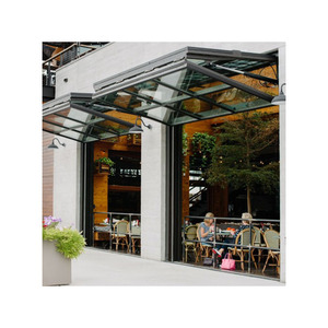 <span class=keywords><strong>Porte</strong></span> <span class=keywords><strong>coulissante</strong></span> en verre antivol de <span class=keywords><strong>garage</strong></span> de luxe personnalisée - Product Image 6