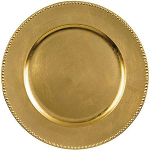 Assiette de service en cuivre martelé fait main de haute qualité, couleur or rose, pour table de mariage et restauration haut de gamme - Product Image 6