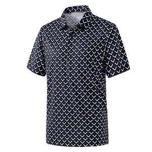 Polo de Secado Rápido para Hombre con Cierre, Camiseta Deportiva de Golf de Manga Corta, Camiseta con Estampado por Sublimación, Logotipo Frontal Personalizado, Diseño OEM - Product Image 2