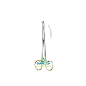 Tijeras profesionales de alta calidad TC, carburo de tungsteno, Fomon, rinoplastia, 13,5 cm, curvada/recta - Product Image 3