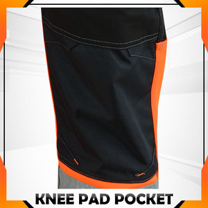 Custom Men's Breathable Lightweight Canvas Woven Reflective Safety <b>Work</b> Pants Hi Vis Construction Casual Durable <b>Cargo</b> Trousers - Product Image 6