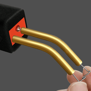 Grapadora caliente para parachoques de coche, carenado, soldador, pistola, Kit de reparación de plástico con 600 grapas, equipo de reparación de carrocería - Product Image 6