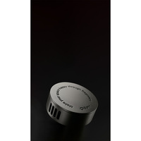 Diffuseur de parfum magnétique rechargeable en alliage d'aluminium noir mat Odorr Coin pour voiture, parfum d'ambiance, cadeau, Corée [Egg Corporation]