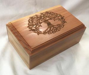 Handcrafted Wooden Cremation Urn <b>Box</b> Hand Carved Funeral Urns for Human Ashes <b>Memorial</b> <b>Keepsake</b> Rosewood Decorative <b>Box</b> Urns - Product Image 6