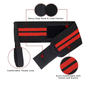 Adjustable Non-Slip Wrist Support <b>Strap</b> Hook Loop Closure Basic Protection Weight Lifting Strength Training Unisex Palm Guard - Product Image 6