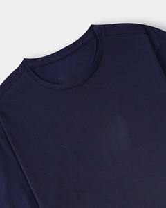 Camiseta de algodón 100% para hombre, de alta calidad, al por mayor, con cuello redondo, estampada, personalizada, ligera, de verano, OEM, lisa. - Product Image 4