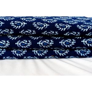 Tissu 100% coton écologique tissé, séchage rapide, respirant, léger, imprimé à la main, vêtements pour femmes et filles - Rajasthan - Product Image 1