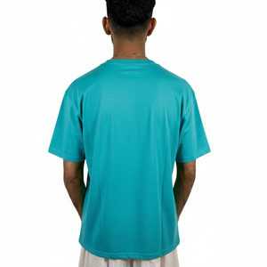 Camiseta de Manga Corta para Hombre de Alta Calidad, Color Liso, Transpirable, Estilo Oversize, Informal, de Algodón, con Logo - Product Image 2