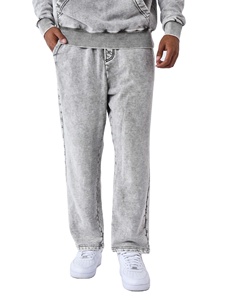 Men <b>Acid</b> Wash Pullover Tracksuit <b>Drop</b> Shoulder Soft Fabric Comfortable Size 100% Cotton Fleece Best Quality Professional Design - Product Image 5
