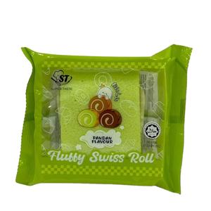 HALAL Mini Fluffy para Swiss Roll Slice 85g Pastel de chocolate de estilo fresco con sabores de café y queso Caja y embalaje de bolsa - Product Image 2
