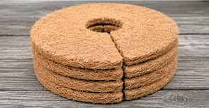 Eco2go Vietnam Vente en gros : Anneau de paillis naturel en fibre de coco pour arbres, tapis anti-mauvaises herbes pour la rétention d'humidité en jardin - Product Image 2
