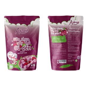 Snack de Yogur Liofilizado de Marca Privada OEM - Marca Aya-ua, Bocaditos Lácteos Saludables con Sabor a Remolacha - Paquete de 10g - Product Image 4