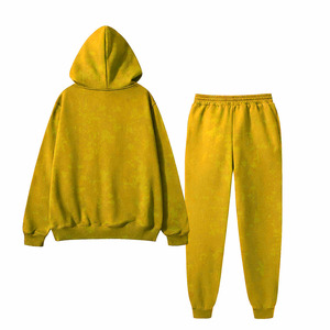 Conjunto Deportivo para Hombre, Estilo Urbano Vintage, Logotipo Personalizado, Cierre de Cremallera, Nuevo Diseño, Sudadera con Capucha, Conjuntos Deportivos Sólidos de Alta Calidad, Manga Larga - Product Image 2
