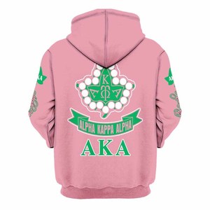 Kapa |   Alfa |   Sudadera con Capucha Personalizada con Letras Griegas, 100% Algodón Felpa, Unisex, para Universidad, Fraternidad, Hermandad - Product Image 4