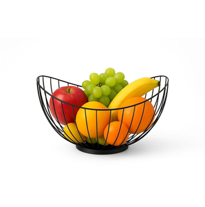 Metal Wire Fruit & <b>Vegetable</b> <b>Basket</b> Premium Decorative <b>Storage</b> Bowl for Kitchen, Dining Table & Living Room Modern & Durable - Product Image 5