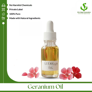 Exportador de Aceite de Geranio de Alta Calidad que Suministra Aceite Esencial Premium para Marcas Cosméticas Internacionales y Fabricantes de Cuidado Personal - Product Image 1