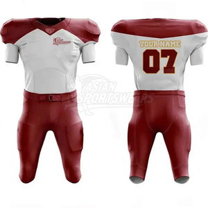 Uniforme américain léger et durable, fabriqué en polyester et en tissu mesh, adapté aux matchs de compétition - Product Image 3