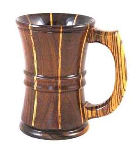 Handmade Wooden <b>Beer</b> Mug Dragon Handle Vintage Style Bar Accessory Classic Design Men Eco-Friendly CE Certified Microwave Safe - Product Image 1