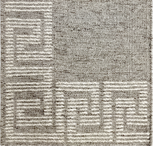 Tapis Dhurrie élégant en laine tissée à la main pour zone de réception de bureau, tapis robuste pour usage commercial à prix de gros - Product Image 2
