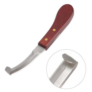 มีดตัดกีบสัตว์แบบสองด้าน ใบมีดสแตนเลสกันลื่น ขายส่ง - Product Image 1