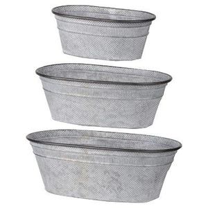 Pot de fleurs en métal élégant pour plantes d'intérieur avec un design épuré pour une décoration intérieure contemporaine - Product Image 1