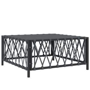 Ensemble de salon de jardin modulaire en tissu tissé anthracite - Product Image 6