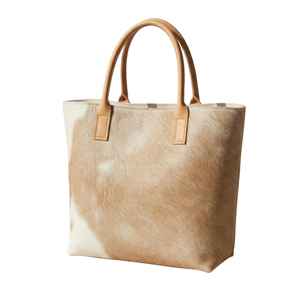 Sac fourre-tout en cuir véritable fait main pour femme, sac à main de luxe en fourrure de vachette, broderie haut de gamme, fermeture éclair, été automne LHTB-0077 - Product Image 1