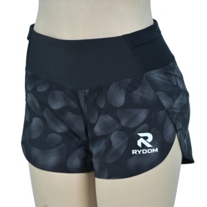 Shorts Bermuda Transpirables y Ecológicos con Logotipo Personalizado al por Mayor, Compresión, Levanta Glúteos, Bolsillo Trasero, para Fitness, Gimnasio, Running y Entrenamiento - Product Image 2