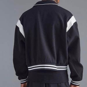 Vintage Style Varsity <b>Jacket</b> Men Custom Patch Embroidery Letterman <b>Jacket</b> Casual Baseball <b>Jacket</b> Streetwear - Product Image 2