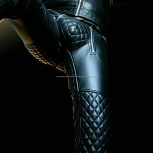 New Design Plus Size Custom Made Leather Pants Waterproof Breathable Motorbike Racing Leather Pant - Product Image 2