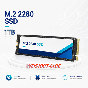 ใช้ SN7100 <span class=keywords><strong>1TB</strong></span> <span class=keywords><strong>NVMe</strong></span> <span class=keywords><strong>SSD</strong></span> - Gen4 PCIe M.2 2280รุ่น TLC 3D NAND สำหรับแล็ปท็อป <span class=keywords><strong>SSD</strong></span> - WDS100T4X0E - Product Image 1