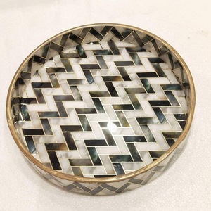 Bandeja de Servir Impresa en MDF, de un Solo Nivel, Estilo Americano, Biodegradable, Apta para Lavavajillas, con Capacidad de Más de 501 ml, Acabado Pulido - Product Image 1