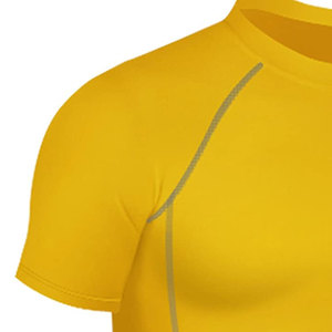 Service OEM – Nouveau design – T-shirt de compression tricoté respirant à séchage rapide – Style urbain – Léger – Vente chaude - Product Image 6