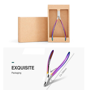 Pince à cuticules professionnelle en acier inoxydable pour manucure et pédicure, vente en gros - Product Image 2