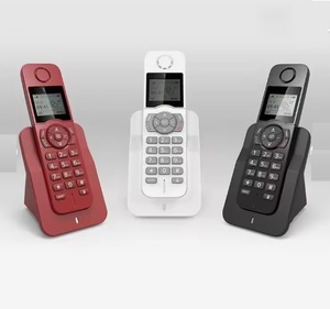 Teléfono Inalámbrico DECT 6.0 de Bajo Costo, Teléfono Digital Inalámbrico con Pantalla a Color, Altavoz, Múltiples Auriculares, para Hogar y Oficina, D1005, 1.8 GHz - Product Image 1